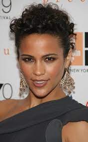 Paula Patton Glamorous Formal Updo Hairstyle Black Hair Styles Hairstyle Paula Patton Hair Styles Beauty