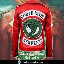 Southside Serpents Red Jacket Riverdale Cheryl Blossom Leather Jacket Jackets Creator Jackets Red Jacket Riverdale Cheryl