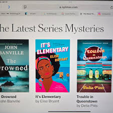 How cool to find TROUBLE IN QUEENSTOWN mentioned in the New York Times  roundup of 2024 thriller recommendations! Tagged under the category, "The  Latest Series Mysteries," it was fun to see this