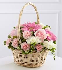 The Ftd Enduring Peace Basket Basket Flower Arrangements Flower Arrangements Sympathy Flowers