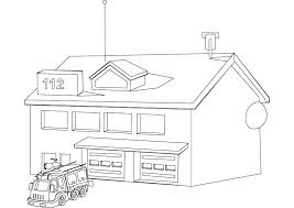 Free preschool classroom decor and printables you can use to bring a little fun, and engaging flair to your preschool classroom. Fire Station 68472 Buildings And Architecture Printable Coloring Pages