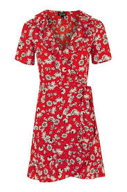 Ideal Outdoor Dress Tea Dresses In 2020 Floral Tea Dress Red Floral Dress Red Tea Dresses