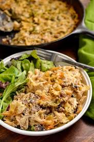 Slimming Eats Slimming World Recipes Syn Free Baked Garlic Mushroom And Ricotta Pasta Slimming W Slimming World Recipes Syn Free World Recipes Pasta Dishes