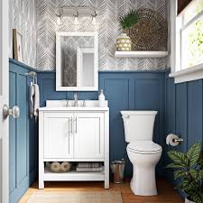 The vanity store is a canadian online retailer of quality bathroom vanities. Shop Style Selections Mercer White Vanity Bathroom Collection At Lowes Com