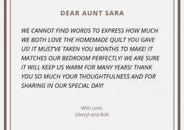 Thank you for the amazing vintage flower vase, it reminds us of your love dearly. Wedding Thank You Cards Wording 2020 Guide Paperblog