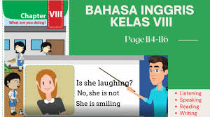 Tolong dibantu bahasa jawa kelas 8 nnt dikumpulkan. Jawaban Dan Pembahasan Halaman 114 116 Bahasa Inggris Kelas 8 Chapter Viii Present Continuous Tense Youtube