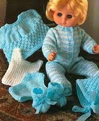 This pattern is from our knitting booklet jean greenhowe's little gift dolls. Image Result For Free Doll Clothes Knitting Patterns Baby Doll Clothes Patterns Knit Baby Doll Baby Doll Clothes