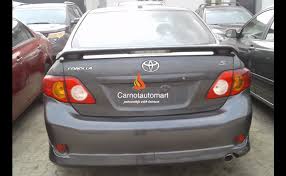 Price cheap toyota cars for sale by vehicle owner in nigeria. Toyota Corolla S 2008 Model