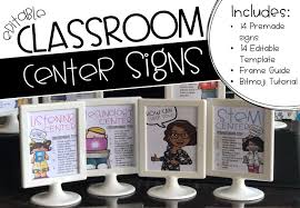 Manage Your Guided Small Group With Classroom Center Signs These Signs Are Designed To Fit The Ikea T Classroom Centers Classroom Center Signs Classroom Signs