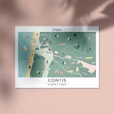 Book with confidence at orbitz! Contis Seaty Map Carte Affiche Cartes Illustrees