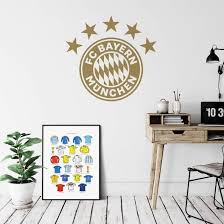 The bayern munich fc logo colours can be found in an image format below. Fc Bayern Munchen Logo Uni Original Fcb Wandtattoos Wall Art De