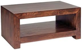 Coffee & side table collection. Indian Hub Toko Mango Contemporary Coffee Table Cfs Furniture Uk