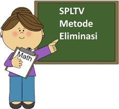Metode eliminasi dapat digunakan pada semua sistem persamaan linear tiga variabel. Cara Menentukan Penyelesaian Spltv Metode Eliminasi Blog Matematika