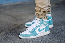 Air Jordan 1 Turbo Green On Feet Sneaker Review Nike Fashion Shoes Air Jordans Retro Sneakers Fashion