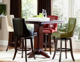 Room & board counter tables and bar tables are available in round, rectangular and square sizes. A Burst Of Colors From 20 Dining Sets With Multi Colored Chairs Home Design Lover