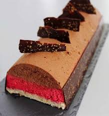 Buche Legere Chocolat Noisette Framboise Recette Buche Chocolat Framboise Chocolat Framboise Chocolat Noisette