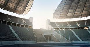 The match ticket, accommodation and a stadium tour are all included. Sightseeing Olympiastadion Berlin
