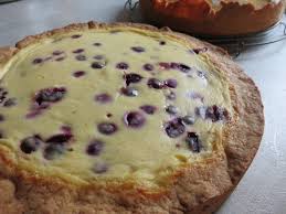Blaubeer Quark Kuchen Landidylle