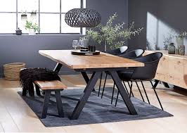 Ez Living Wild White Oak Dining Table Oliveto 849 Comedor