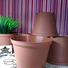 More images for jambangan bunga dan coklat » Jual Pot Plastik Coklat Pot Minimalis Vas Bunga Pot Bunga 12 Cm Jakarta Barat Anggun Collection Star Tokopedia