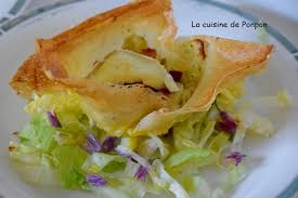 Installez la bourse sur la plaque de four et renouvelez l'opération encore 7 fois avec le reste. Brick Au Poireau Parfume Au Fromage De Chevre La Cuisine De Ponpon Rapide Et Facile