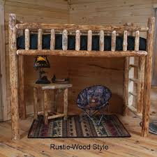 Rustic Loft Beds Log Loft Beds Pine Loft Beds Log Furniture Plans Log Furniture Vintage Bedroom Furniture