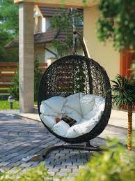 cocoon patio swing chair by modway outdoor at gilt swing chair outdoor swinging chair patio swing