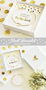 Tie The Knot Bracelet Gifts For Wedding Party Bridesmaid Gifts Unique Bridesmaid Proposal Gifts