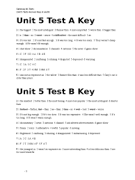 Test 1 unit 5