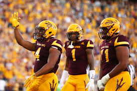 Maroon, gold, black, and white. Ucla Bruins Football 2018 Opponent Preview Arizona State Sun Devils Bruins Nation