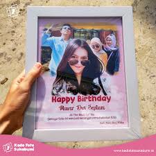 Selain itu cara pembuatannya pun mudah, dan ramah lingkungan. Kado Unik Ulang Tahun Pigura Untuk Sahabat Kado Foto Sukabumi