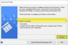 How To Add A New Company In Dynamics Gp With The Same Master