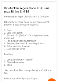 Maybe you would like to learn more about one of these? Loker Kernet Pertamina Lowongan Kerja Sopir Truk Pertamina Slamtheseas
