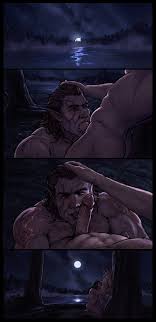 Rule 34 - 2boys Baldurs Gate Baldurs Gate 3 Barefoot Beard Blowjob Druid  Dungeons And Dragons Elf Elf Ears Erect While Sucking Erection Fellatio  Forest Forgotten Realms Gay Gay Sex Glowing Eyes