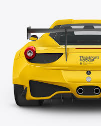 From colors and wheels to stripes and accessories, you can customize a stingray coupe. Download Super Car Mockup Back View Photoshop Psd Mock Ups