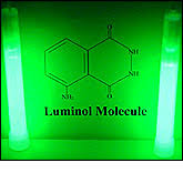 To exhibit its luminescence, the luminol must first be activated with an oxidant. Luminol Trick Or Treat Or Terrible Feat Scienceiq Com