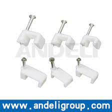 Pe Flat Nail Clips Cable Clips F China Cable Holding Clips Plastic Cable Clips Made In China Com