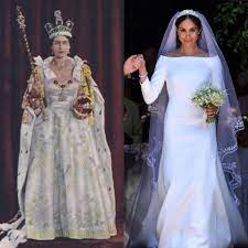 A thousand dignitaries and guests attended the coronation at london's westminster abbey, and hundreds of millions listened on radio and for. Meghan Markle S Wedding Dress Paid Tribute To Queen Elizabeth Ii S 1953 Coronation Gown