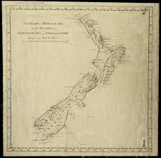 Chart Of New Zealand By Captain Cook 1770 Maps