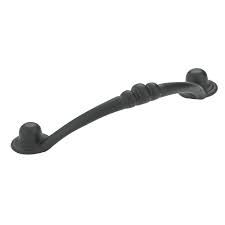 Richelieu 2 1 2 Inch 64 Mm Center To Center Matte Black Traditional Cabinet Pull The Home Depot Canada