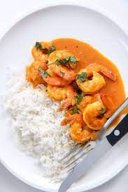 Indian Coconut Shrimp Curry Video Cooked By Julie Recipe Curry Shrimp Curry Seafood Recipes