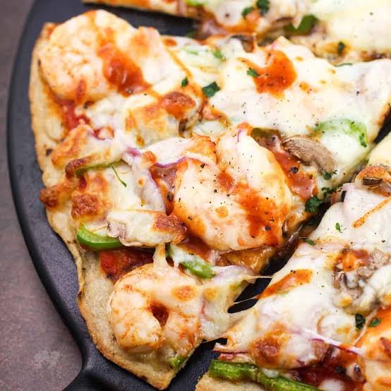 Cajun Creole Pizza (Seafood)