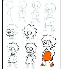 Como Dibujar A Lisa Simpsom Dibujo Paso A Paso Como Dibujar Dibujos Faciles Para Principiantes El capo de la mafia de springfield apareció por vez primera en la terera temporada de la ficción animada y, a lo largo de los episodios de «los simpson». como dibujar a lisa simpsom dibujo