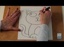 I Recorded A Few Quick And Easy How To Draw Videos Each 2 Minute Video Has Easy To Follow Step By Step Drawing For Kids Drawing Activities Kitten Drawing