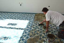 Sie haben mit diesem werkzeug die möglichkeit ihre eigenen verlegemuster zu. Die Verlegung Von Via Zementfliesen S Fischbacher Living