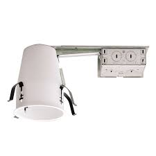 Shop Halo Remodel Shallow Recessed Light Housing Common 4 In Actual Recessed Lighting Remodel Recessed Lighting Trim