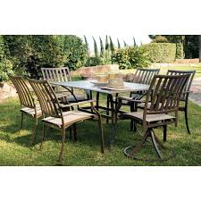 Searching Island Breeze 7 Piece Slatted Dining Set By Panama Jack Outdoor Furniture Patiofurniture Outdoor Island Patio Furniture Sets Outdoor Furniture Sets