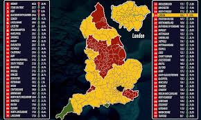 Tier 2 visa jobs in london. London S Covid Infection Rate Is Now Higher Than 27 Authorities Stuck In Tier 3 Daily Mail Online