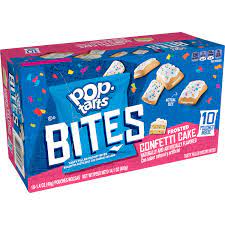 Return to freezer for 10 minutes. Pop Tarts Baked Pastry Bites Kids Snacks School Lunch Frosted Confetti Cake 14 1oz Box 10 Pouches Walmart Com Walmart Com
