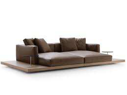 2 Seater Leather Sofa Dock 2 Seater Sofa Dock Collection By B B Italia Design Piero Lissoni Italia Design B B Italia Sofa